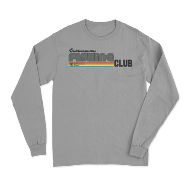 Outdoorsman Fishing Club Disco Men Long Sleeve Shirt